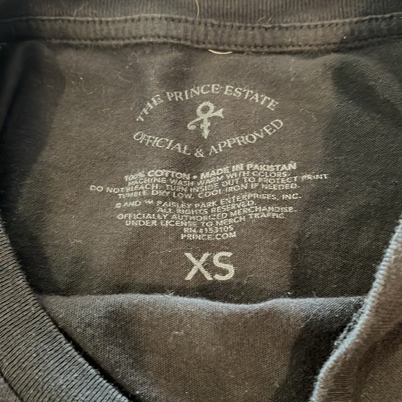 Purple Rain tee size XS. Worn 3 times. - Picture 3 of 3